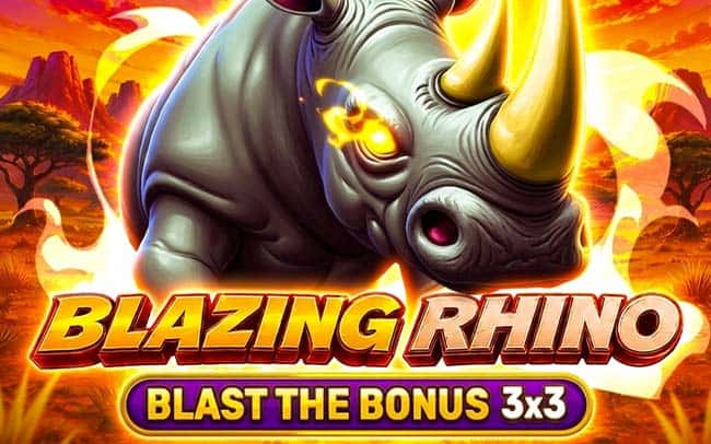 Blazing Rhino – Blast The Bonus 3×3