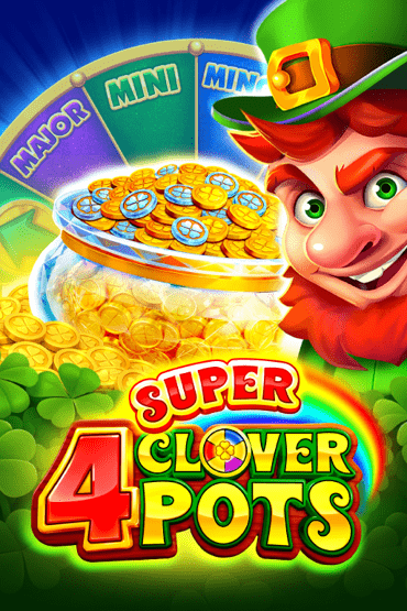 4 Super Clover Pots