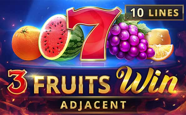 3 Fruits Win: 10 lines