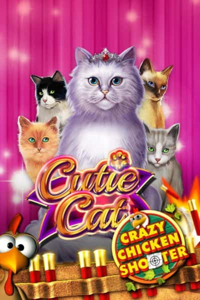 Cutie Cat Crazy Chicken Shooter