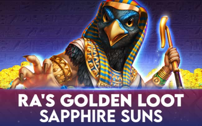 Ra’s Golden Loot – Sapphire Suns