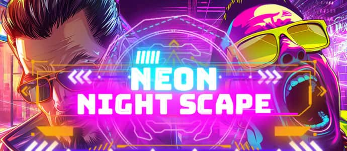 Neon Night Scape