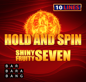 Shiny Fruity Seven 10 Lines Hold and Spin