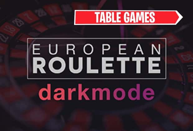 European Roulette - Dark Mode